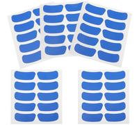 MUSISALY 50pcs Eye Stickers for Sports Erasable Face Strips Compact Fan Supplies