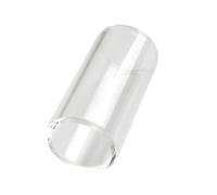 MUSISALY 51mm Glass Guitar Slide Bar for Electric and Acoustic Stringed Instruments, Bright Sound Excellent Intonation, Suitable for Country Jazz Blues and Banjo Playing