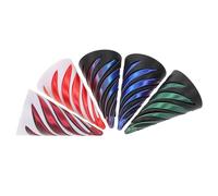 MUSISALY 5pcs 3d Printed Pyramid Spiral Cone for Adults - Reversible Passthrough Sensory for Stress Relief and Relaxation, Geometric Spiral Design, Birthday Party