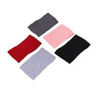 MUSISALY 5pcs Cross Hair Bands Elastic Hair Accessories Solid Headwrap for Boy Girl