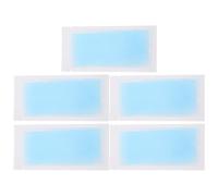 MUSISALY 5pcs Fever Cooling Gel Patches and Safe and Fast Cooling Resin Mint Plant Extracting Solution for Fever Relief