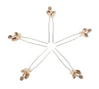 MUSISALY 5pcs Luxury Vintage Pearl Hairpin Handmade Hairpin for Wedding Bridal Hair Accessories for Women