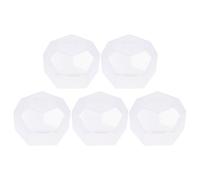 MUSISALY 5pcs Pacifier Storage Case Portable Easy to Carry and Easy to Clean for New Mom Use in Stroller