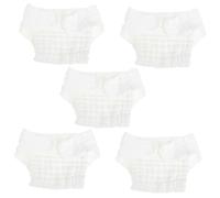 MUSISALY 5pcs Reusable Newborn Cloth Diapers Flat Washable Nappy Pants S Months Lightweight Travel Ready Sustainable Diapers