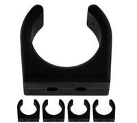 MUSISALY 5pcs Reusable U-shaped Nylon Pipe Clamp with Smooth Burr-free Finish, Easy Installation and Sunlight Resistance, for Securing Electrical Wires and Pipes on Yacht Decks