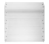 MUSISALY 5tier Acrylic Nail Polish Holder Makeup Display Rack Lipstick Storage Shelf for Eyeglasses and Essential Oils in Salons Homes