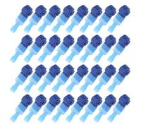MUSISALY 60 Pairs T-Type Quick Splice Wire Connectors for Electrical Wiring, Blue 0.5-1.5Mm² T Tap Wire Splice Terminals Kit for Automotive and Speaker Applications