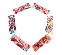 MUSISALY 6pcs Adorable Rabbit Ears Headband for Boys and Girls Watermelon Pattern Bowknot Hair Bands Elastic Hair Ribbon for Boy Girl