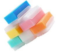 MUSISALY 6pcs Bath Sponges Sensory Integration Training Soft Gentle Newborn Cleaning Brushes for Delicate Skin Safe Massage and Dead Skin Removal