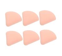 MUSISALY 6pcs Dual-use Makeup Sponges for Foundation and Concealer Triangle Shape Powder Puff for Wet and Dry Application for All Skin Types Travel-friendly Cosmetic Tool