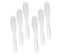 MUSISALY 6pcs Face Spatula Lotion Spatulas for Cosmetics Creams Reusable Beauty Skincare Tools Face Mask Applicator for Even Coverage