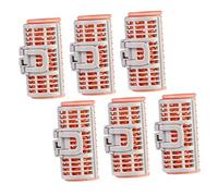 MUSISALY 6pcs Hair Rollers for Wavy Styles Easy Use Curling Clips for Diy Hair Styling Non-damaging Design for Bangs and Ends for Home Use
