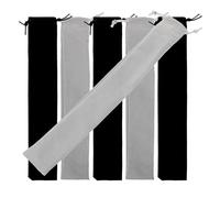 MUSISALY 6pcs Organizer Pouch Flute Carrying Bag Stylish Cloth Drawstring Design Convenient Instrument Management Set of Soprano Recorder Pouches on The Go