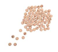 MUSISALY 75pcs Solid Wood Drawing Balls for Bingo Lottery Games Lightweight Portable Engraved Wooden Balls for Team Building Educational Activities Parent Interaction