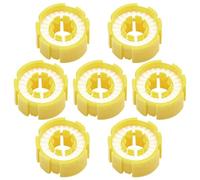 MUSISALY 7Pcs Life Jacket Inflatable Bobbin with Gas Cylinder and Manual Activation Mechanism for Professional Water Sports and Emergency Scenarios