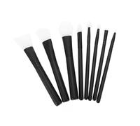 MUSISALY 8pcs Concealer Brush Silicone Mask Brush Applicator for Makeup Foundation and Easy Cleaning The Go