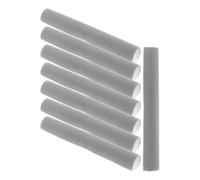 MUSISALY 8pcs Gray Velvet Jewelry Tray Inserts Flexible Drawer Dividers Sponge Lining 10cm X 1.5cm Earring Necklace Organizer for Jewelry Box Storage and Vanity Drawer Partition