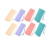 MUSISALY 8pcs Mesh Soap Bags Thickened Foaming Soap Pouches Solid Shampoo Bar Holders for Shower Bathing and Travel