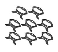 MUSISALY 8pcs Plastic Cord Winder Rope Spooler Waterproof Portable Wire Essential Cable Organizer for Hiking and Outdoor Activities