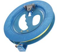 MUSISALY Abs Plastic Kite Reel Winder Hand Grip Wheel with Line for Outdoor Flying Handle Lightweight Tool for Adults Smooth Rotation and Stable Control Random Color