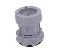 MUSISALY Adjustable Height Washing Machine Foot Mat Anti-vibration Anti-slip Pads 8-9.5cm Refrigerator Raising Cushion Gray Floor Protector for Appliances