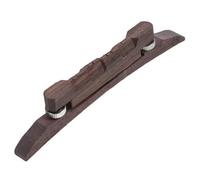 MUSISALY Adjustable Rosewood Mandolin Bridge Replacement String Bridge Mandolin Accessory for Folk Instrument Repair and Height Adjustment