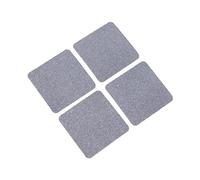 MUSISALY Anti-vibration Washing Machine Mat, Washer Foot Pads, 4pcs Pet Anti-skid Pads for Washer, 5x5cm, Helps Prevent Floor Wear and Reduce Movement