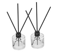MUSISALY Aromatherapy Bottles Glass Diffuser Containers for Diffusing Fragrance and Decorating Interior Space with Assorted Colours, for Spa and Home Décor