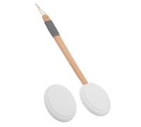 MUSISALY Back Cream Applicator Brush with Long Handle for Body Lotion and Tanning Cream, Includes Replacement Head, Multipurpose Body Beauty and Skin Care Tool for Hard-to-Reach Areas