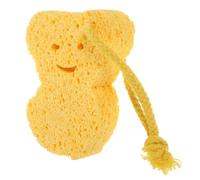 MUSISALY Bath Sponge for Cartoon Shape Soft Wood Pulp Bath Rubbing Sponge for Newborns and Suitable for Sensitive Skin
