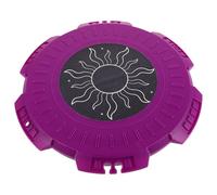 MUSISALY Body Shaping Twisting Waist Machine Large Purple Disc for Home Workout and Muscle Toning