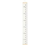 MUSISALY Boys and Girls Height Chart Wall Hanging Growth Wall Ruler Printed Height Chart for Children's Rooms and Baby's Rooms Made of White Synthetic Material Simple Design for Nursery