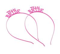 MUSISALY Bride Headband Set 2pcs Wedding Hair Piece Elegant Bridal Hairwear for Special Occasion