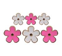 MUSISALY Car Clips Aromatic Freshness and Versatile Decoration with Daisy Flower Design Metal Material Cute and Charming for Car Interior Decoration