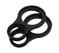 MUSISALY Car Speaker Bracket Mounting Base for Pillar Audio Adapter Plastic Speaker Rings for Stable Installation and Enhanced Sound Quality Compatible with Vehicle Audio Systems Easy DIY