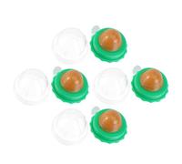 MUSISALY Cat Treats Lickable Candy Ball 4Pcs: Edible Wall Stick Kitten with Protective Cover Suitable for Daily Rewards and Training