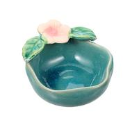 MUSISALY Ceramic Spa Facial Bowl for Essential Oil and Mask Mixing Esthetician Tool with Retro Design Multi Use Aroma Bowl for Beauty Salon and Home Use