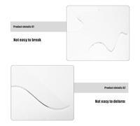 MUSISALY Clear Acrylic Charcuterie Board Template with Christmas Tree Handle Stencil Lightweight Kitchen Tracing Tool for Precise Cutting Board Handle Shapes