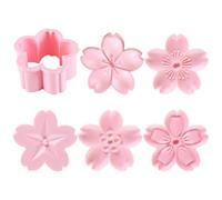 MUSISALY Cm Cookie Cutter Cherry Blossom Shaped Abs Flower Cookie Mold Reusable Biscuit Cutter Easy to Use and Clean for Home Baking and Making Kit