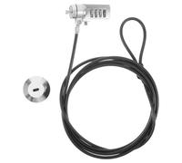 MUSISALY Combination Electronic and Devices Travel Laptop for Laptops Cable with 4-digit Resettable Code, Flexible Lightweight Steel Security Anti-theft