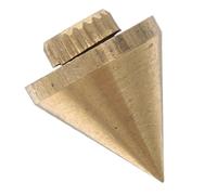 MUSISALY Copper Cone Plumb Physics Instrument for Middle School Teaching, Copper Material, Portable Design, for Demonstrating Gravity and Motion Principles in Classroom Demonstrations