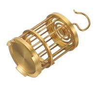 MUSISALY Copper Hanging Insect Cage Brass Grasshopper Cage Decorative Nest Ornament for Home Décor and Collectible Display