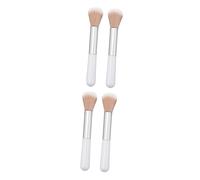 MUSISALY Cosmetics Power Tool 4pcs Blush Makeup Brush Fluffy Hair Comfortable Grip Fashionable for Women