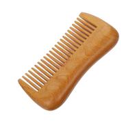 MUSISALY Creative Boxwood Massage Comb for Girls Anti-static Wide Tooth Design for Scalp Massaging Reduces Tangling and Itching Promotes Hair Growth and Circulation