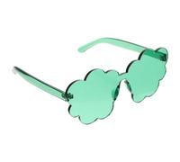 MUSISALY Creative, Frameless for Sunglasses Flower and Cloud Lightweight PC Material Comfortable Fit, Trendy Heart-shaped Summer Women Party Outdoor Use