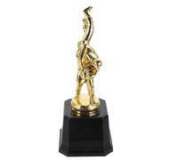MUSISALY Creative Trophy Cup Decorative Competition Award with Smooth Plastic Statue Design for Sports Games and Talent Shows for Childhood Memories and Party Prizes