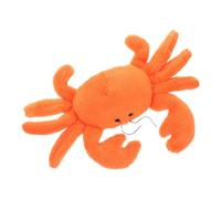 MUSISALY Cute Crab Plush Fridge Magnet Fun Ocean Animal Refrigerator Decor for Locker Supply and Workspace Organization Adorable Cartoon Style Magnetic Plush for Notes and Photos Holder