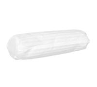 MUSISALY Cylinder Bolster Pillow Cover Satin with Zipper, 20Cm Diameter X 100Cm Length Round Lumbar Pillowcase for Office and Studio Use