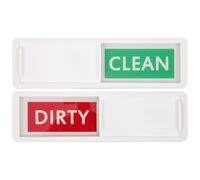 MUSISALY Dirty with Flippable Design Dishwasher Clean Sign 2pcs Magnet and Sturdy Abs Material and Daily Furniture Cleaning for Home Suitable for Washing Machine and Dishwasher