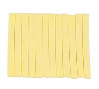 MUSISALY Disposable Gentle Exfoliating Facial Sponges 120pcs Travel Portable Makeup Cleansing Pads Soft Yellow Compressed Face Wash Pads for Sensitive Skin